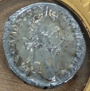 古代ローマ銀貨 コンモドゥス（在位180～192年）