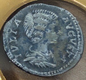 古代ローマ銀貨 ローマ皇帝セプティミウス・セウェルスの皇后「ユリア・ドムナ」