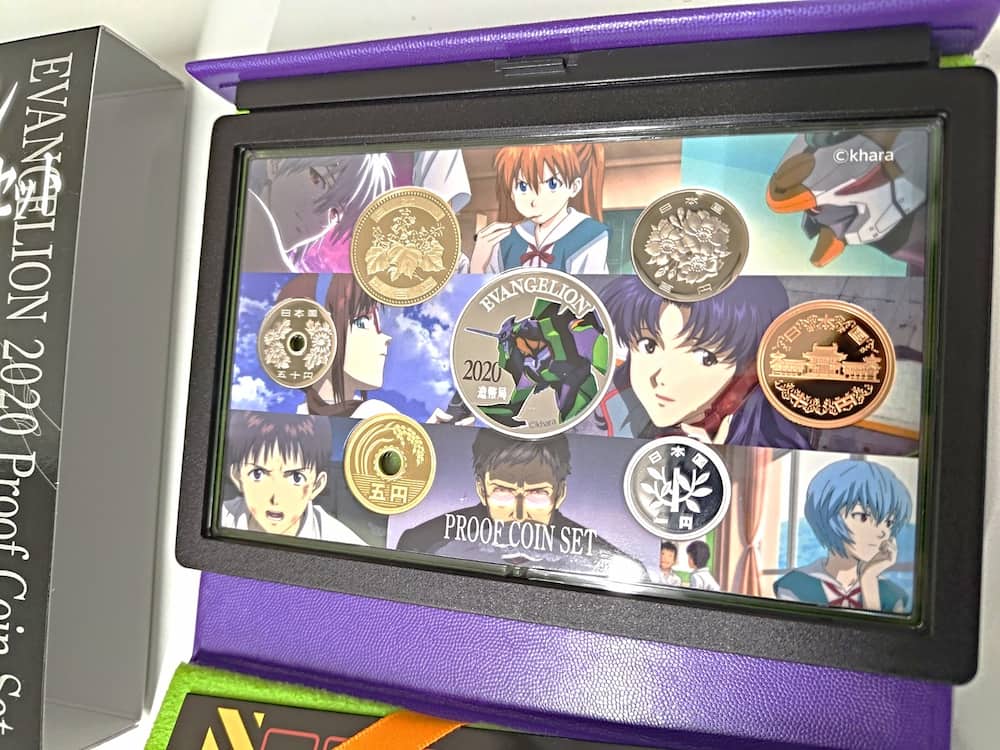ヱヴァンゲリヲン記念プルーフ貨幣セット