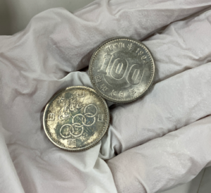 100円銀貨　千葉・浦安市のお客様