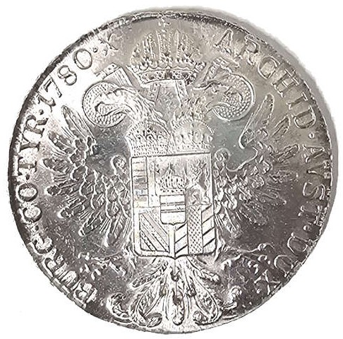 マリア・テレジア1ターラー裏