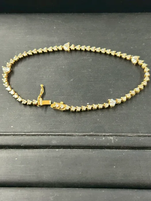 K18 テニスブレスレット