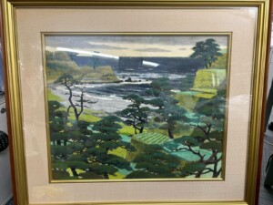 後藤純男 作「土佐海岸」